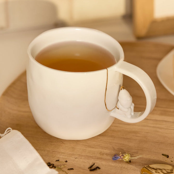 Mug Père Noël Räder en Porcelaine Blanche