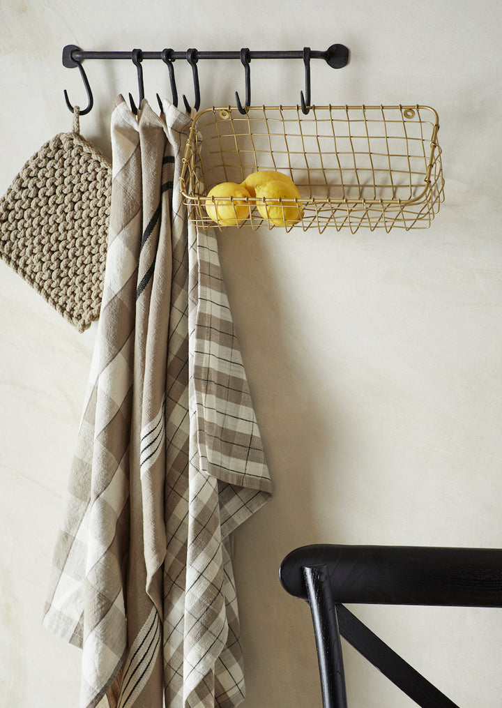 Torchon ficelle à carreaux "Madam Stoltz"