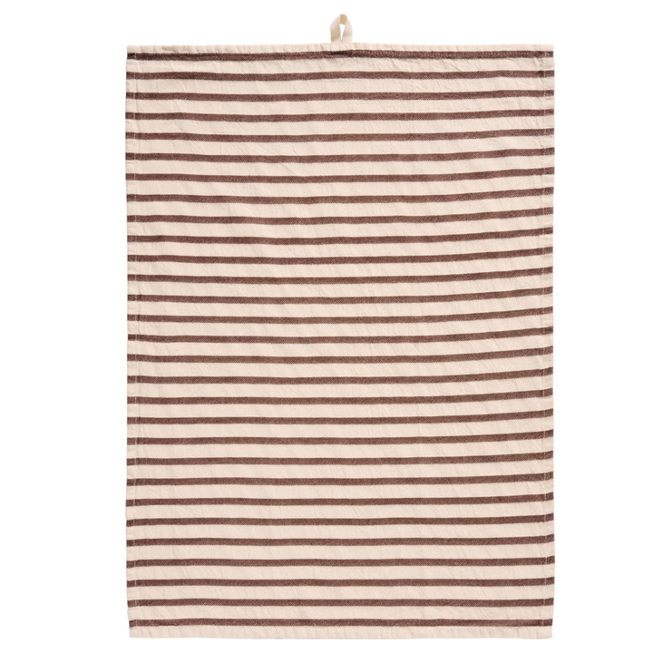 Autumn-themed cotton tea towel