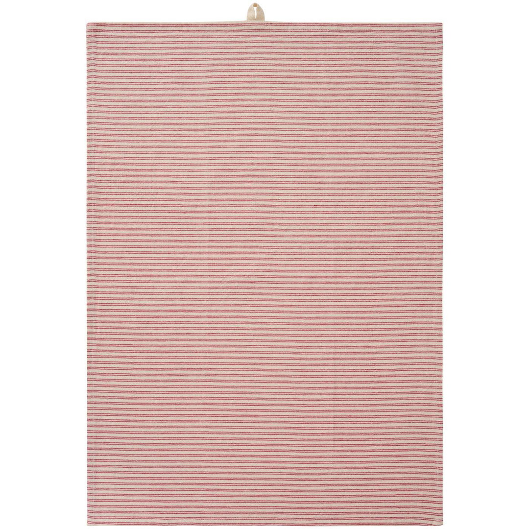 Torchon IB Laursen rayures rouges