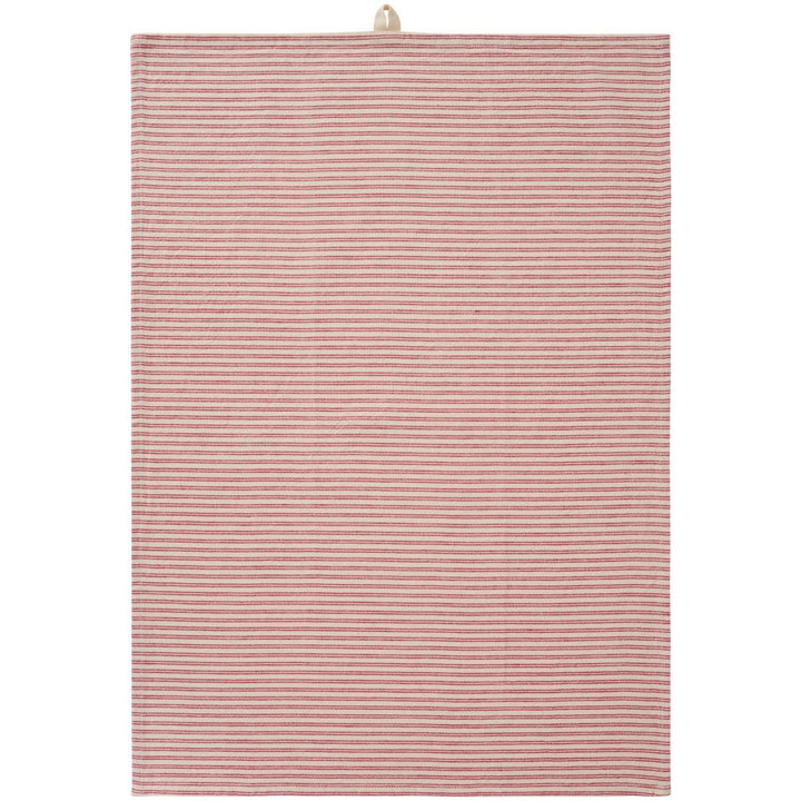Torchon IB Laursen rayures rouges