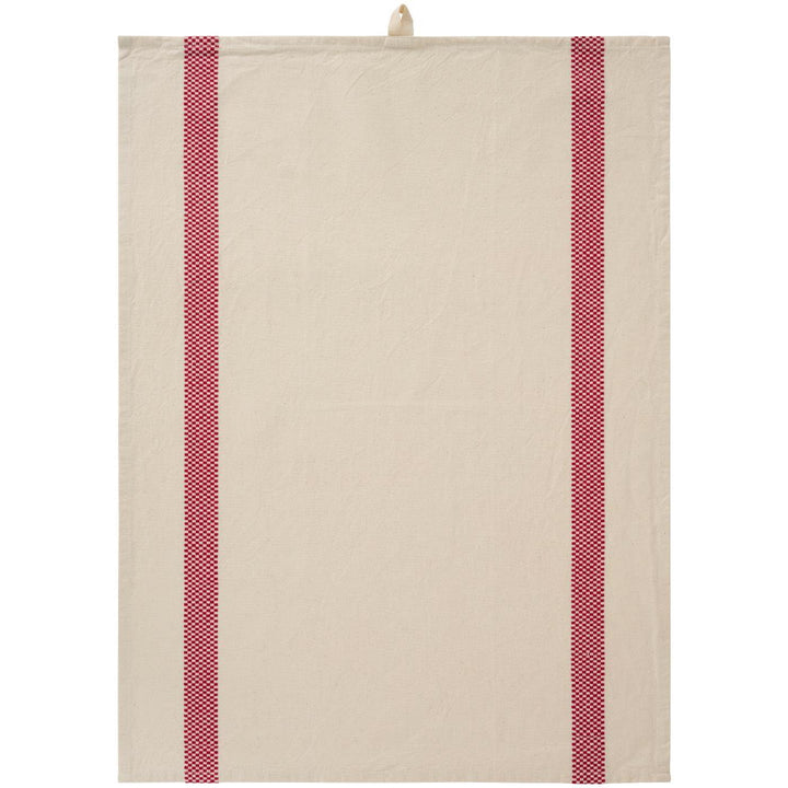 Torchon Cuisine Coton IB Laursen Rayures Rouges