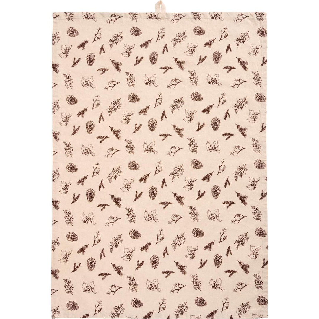 Torchon sur le thème de l'automne en coton