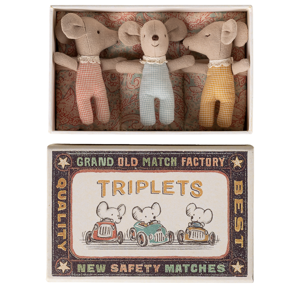 "Maileg" Triplets Mouse
