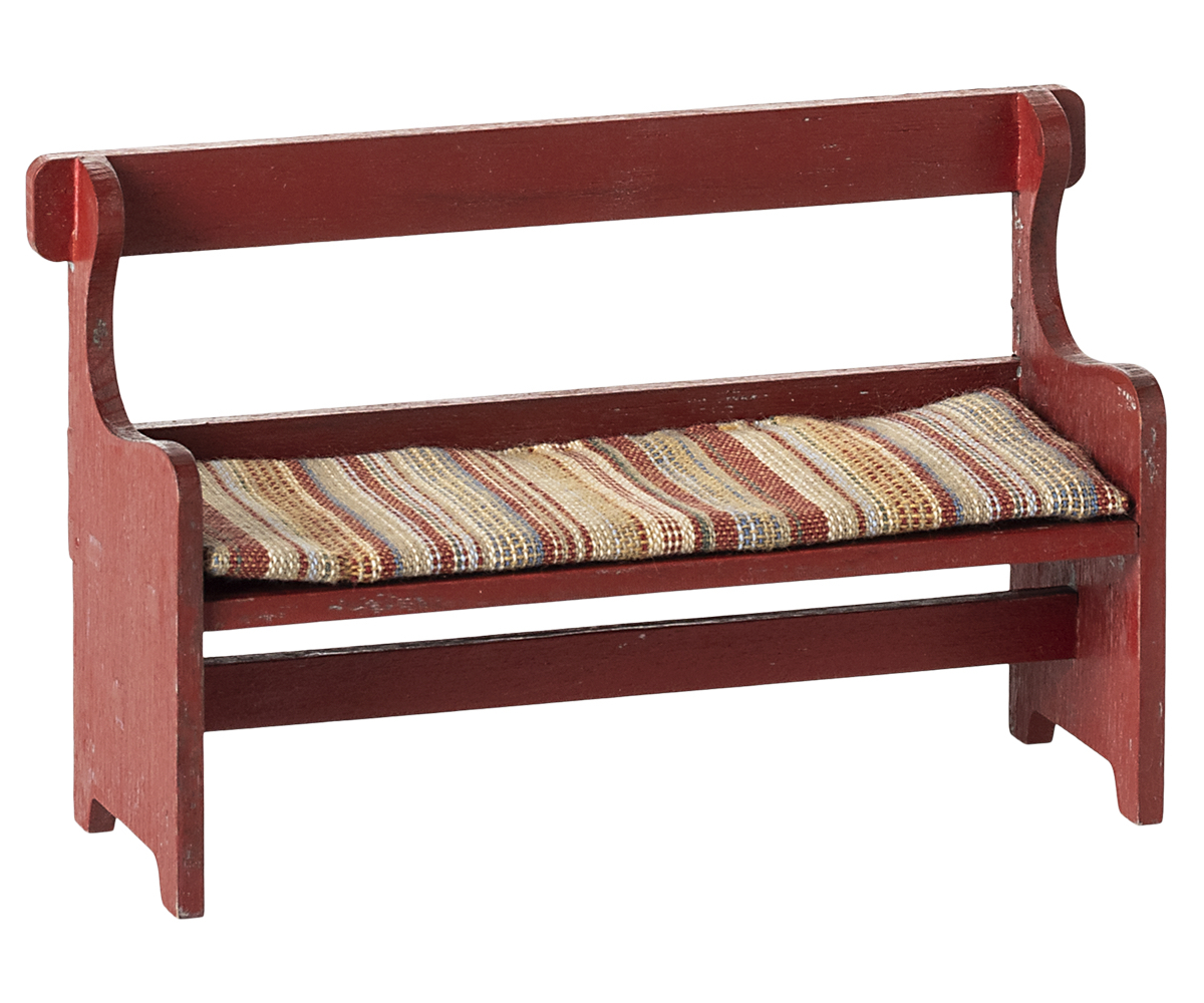 banc-bois-rouge-maileg