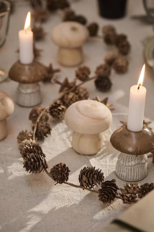 champignon-bois-decoration-automne