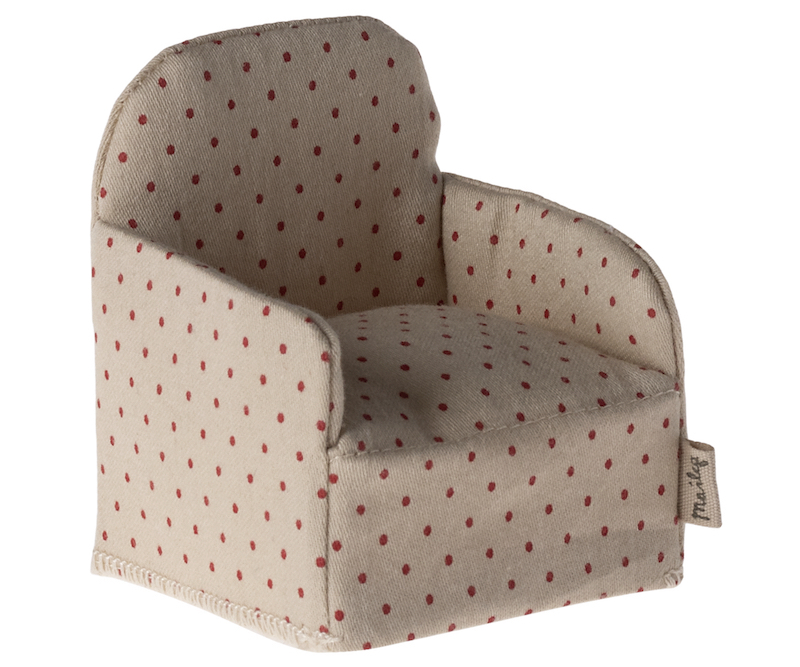 fauteuil-souris-maileg-pois