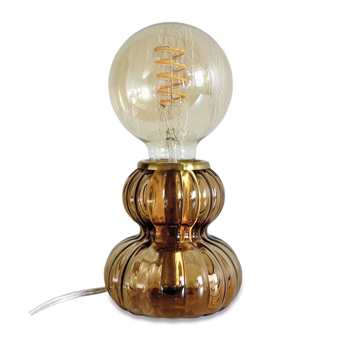 lampe-pauline-verre-ambré