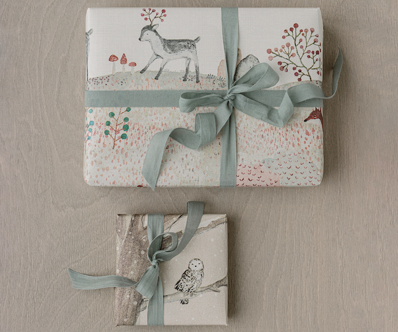 papier-cadeau-animaux-dans-les-bois-maileg