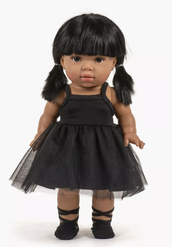 Tutu Rosella Minikane noir pour poupée Paola Reina - Le Joli Shop