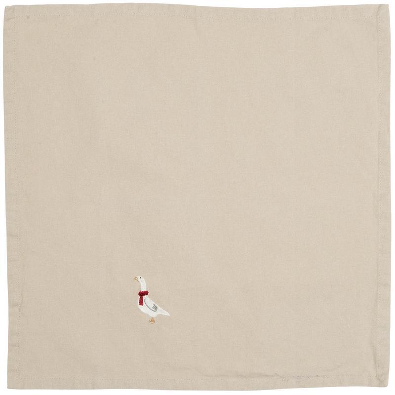 serviette-noel-oie-ib-laursen