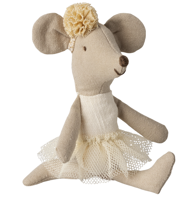 Petite souris petite soeur ballerine beige Maileg Le Joli Shop